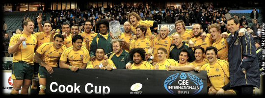 England Australia Cook Cup Winners